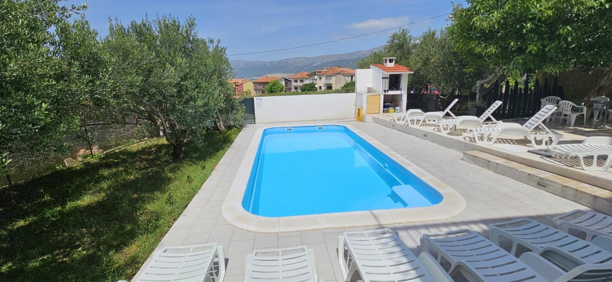 Apartman Mia With Pool1 Split Eksteriør bilde