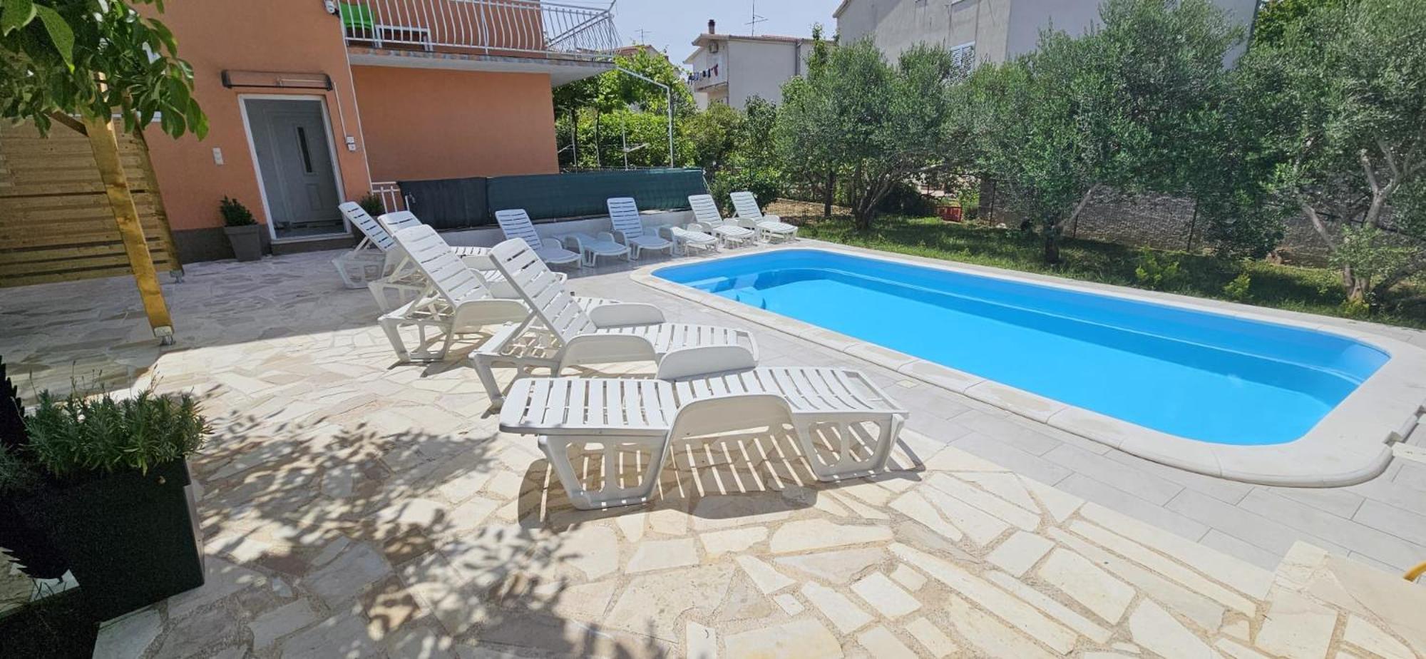 Apartman Mia With Pool1 Split Eksteriør bilde