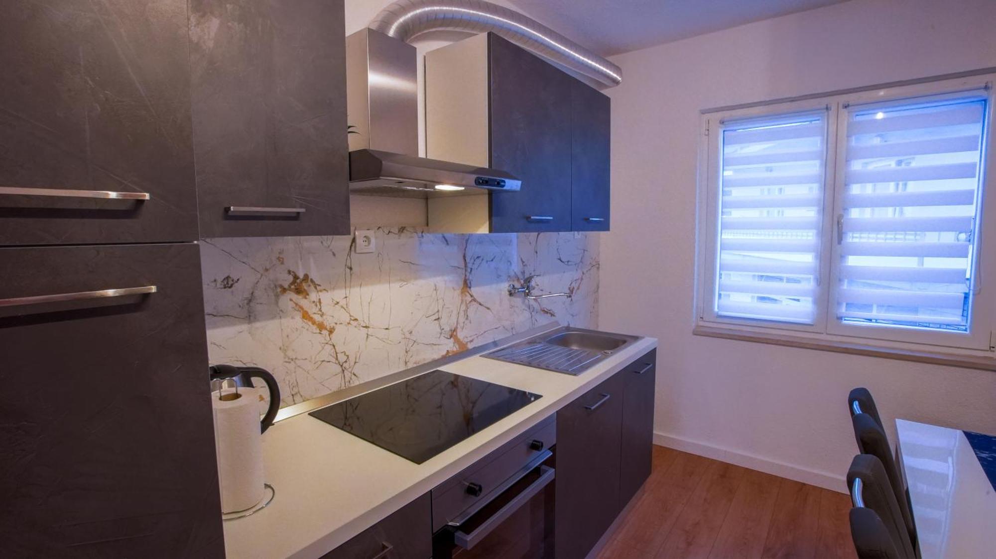 Apartman Mia With Pool1 Split Eksteriør bilde